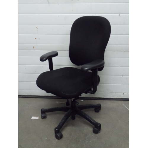 Knoll 2000 Black High Back Rolling Adjustable Task Chair Allsold